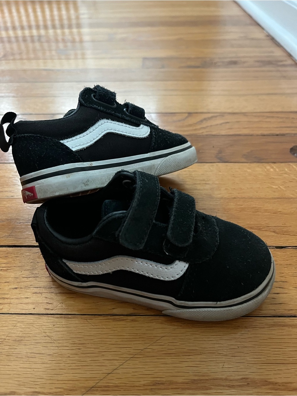 Toddler Vans Black Size 7 Toddler. Great condition.